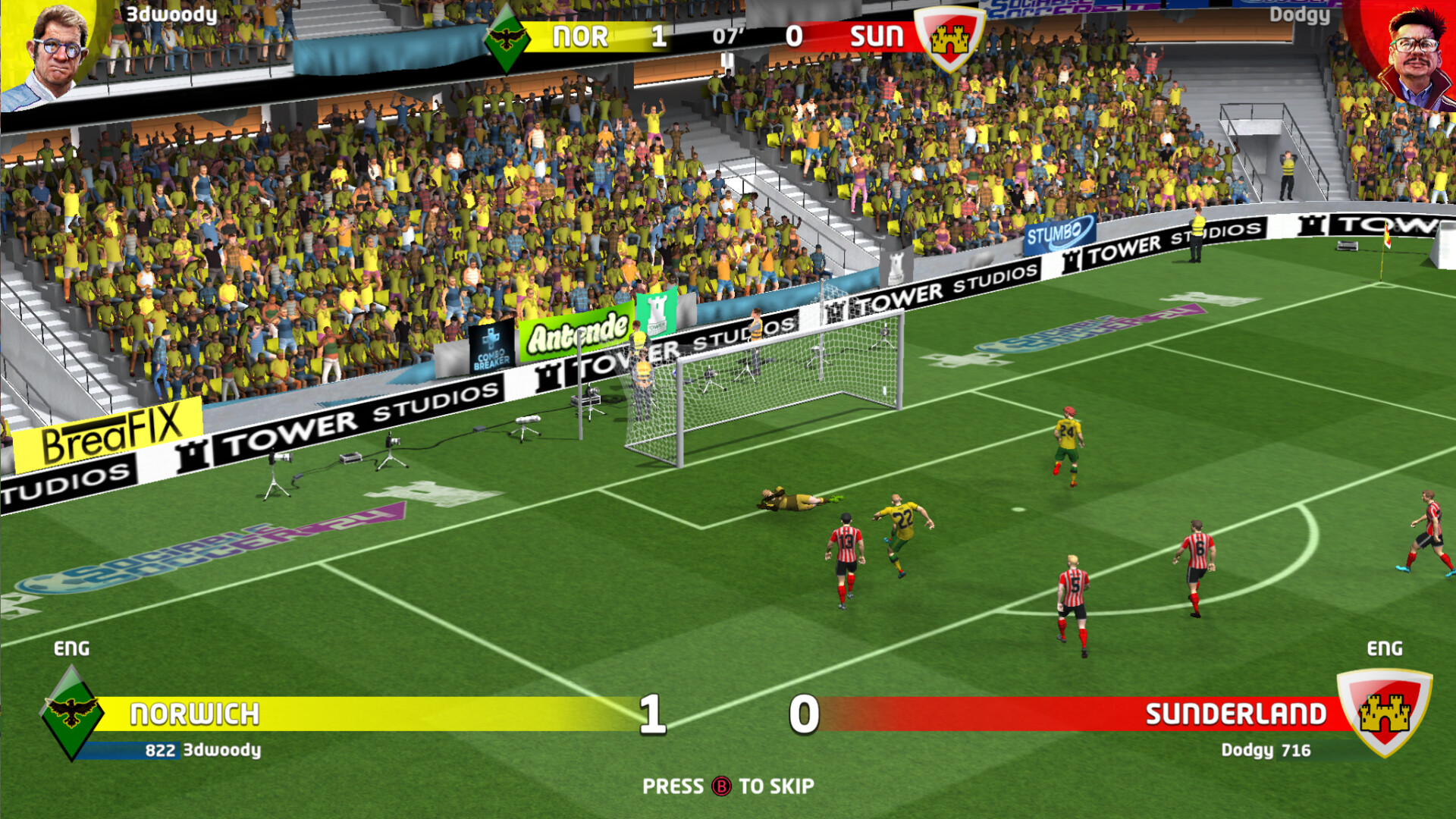 Sociable Soccer 24 PC Steam CD Key