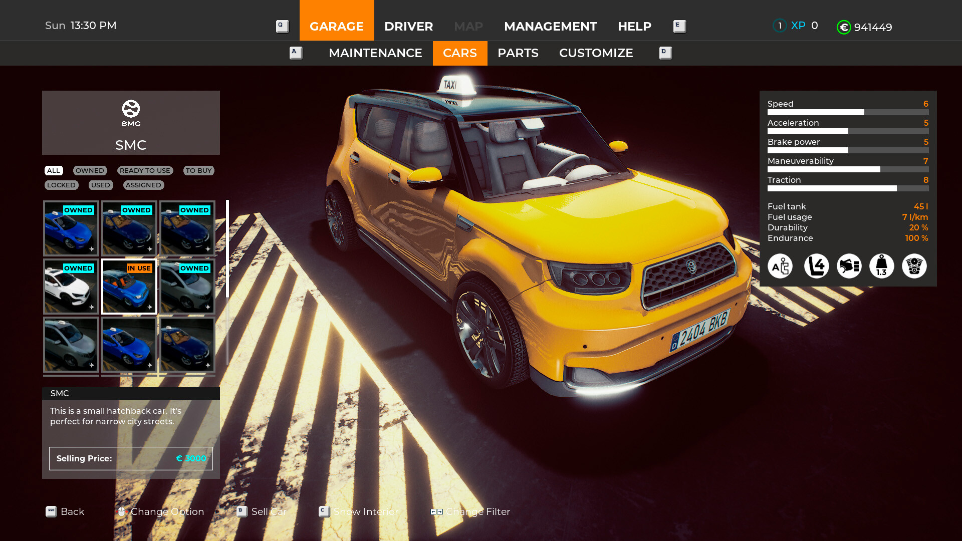 Taxi Life: A City Driving Simulator PC Steam CD Key