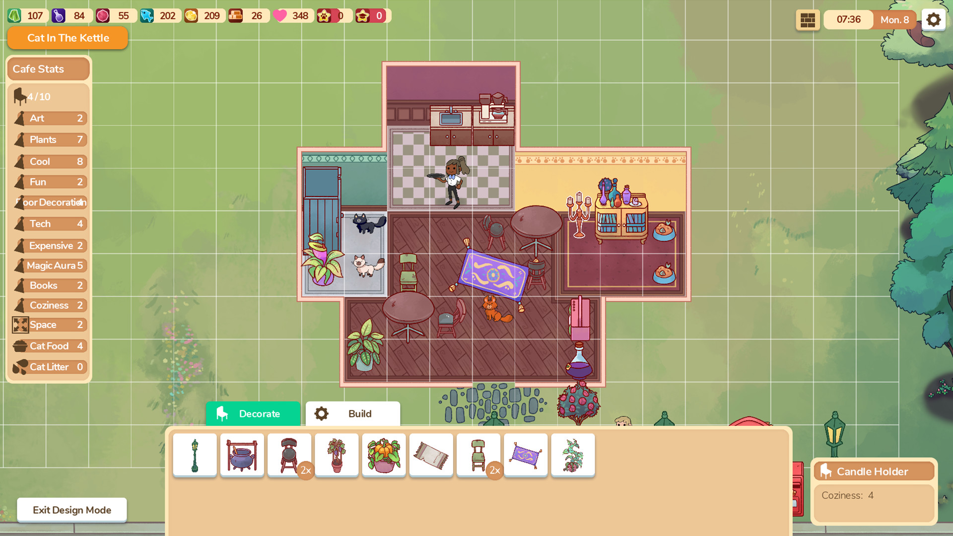 Cat Cafe Manager EU PC Steam CD Key