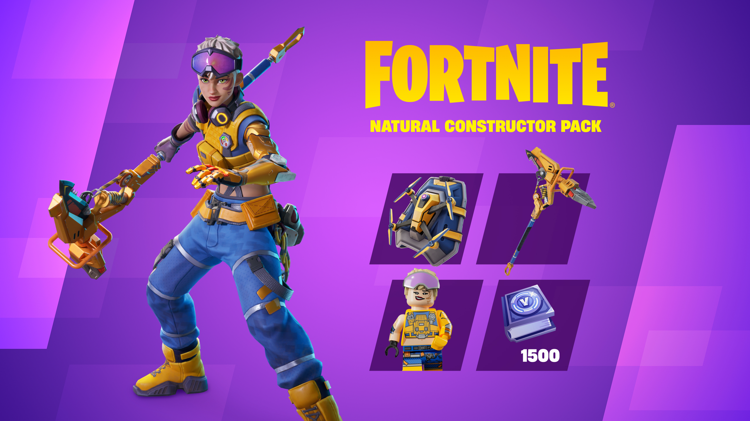 Fortnite - Natural Constructor Pack DLC ZA XBOX One / Xbox Series X|S CD Key