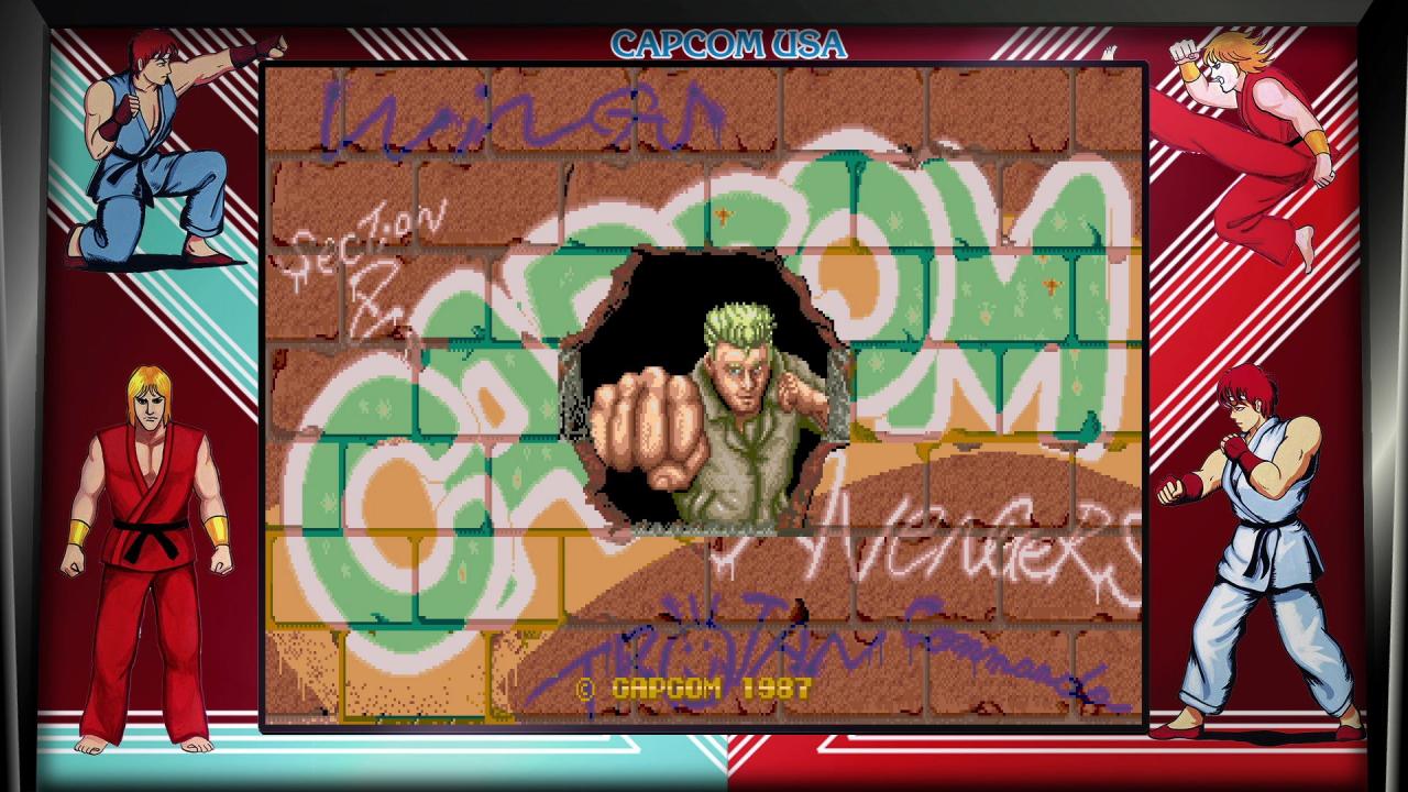Street Fighter 30th Anniversary Collection Nintendo Switch Online Acco