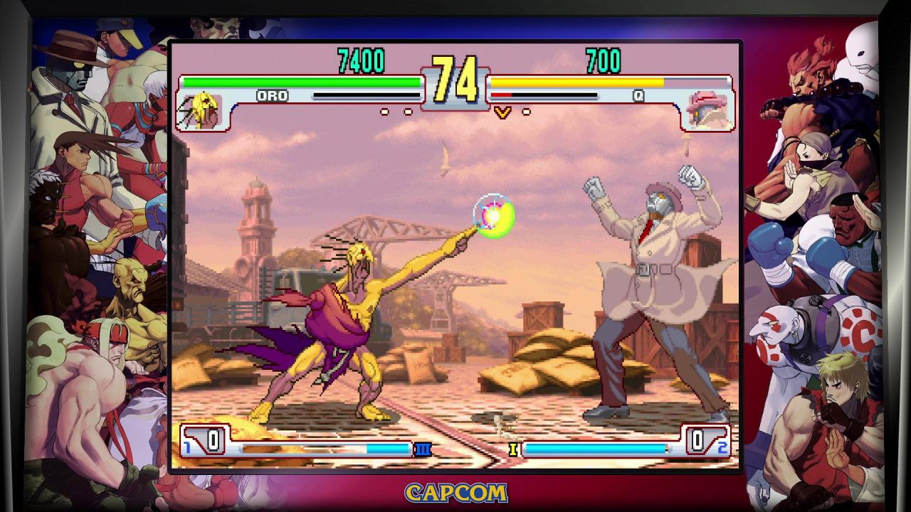 Street Fighter 30th Anniversary Collection Nintendo Switch Online Acco