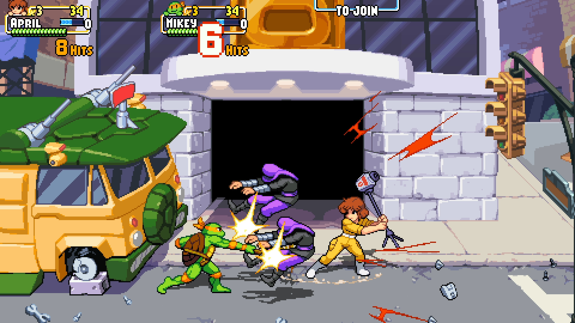 Teenage Mutant Ninja Turtles: Shredder's Revenge Nintendo Switch Onlin