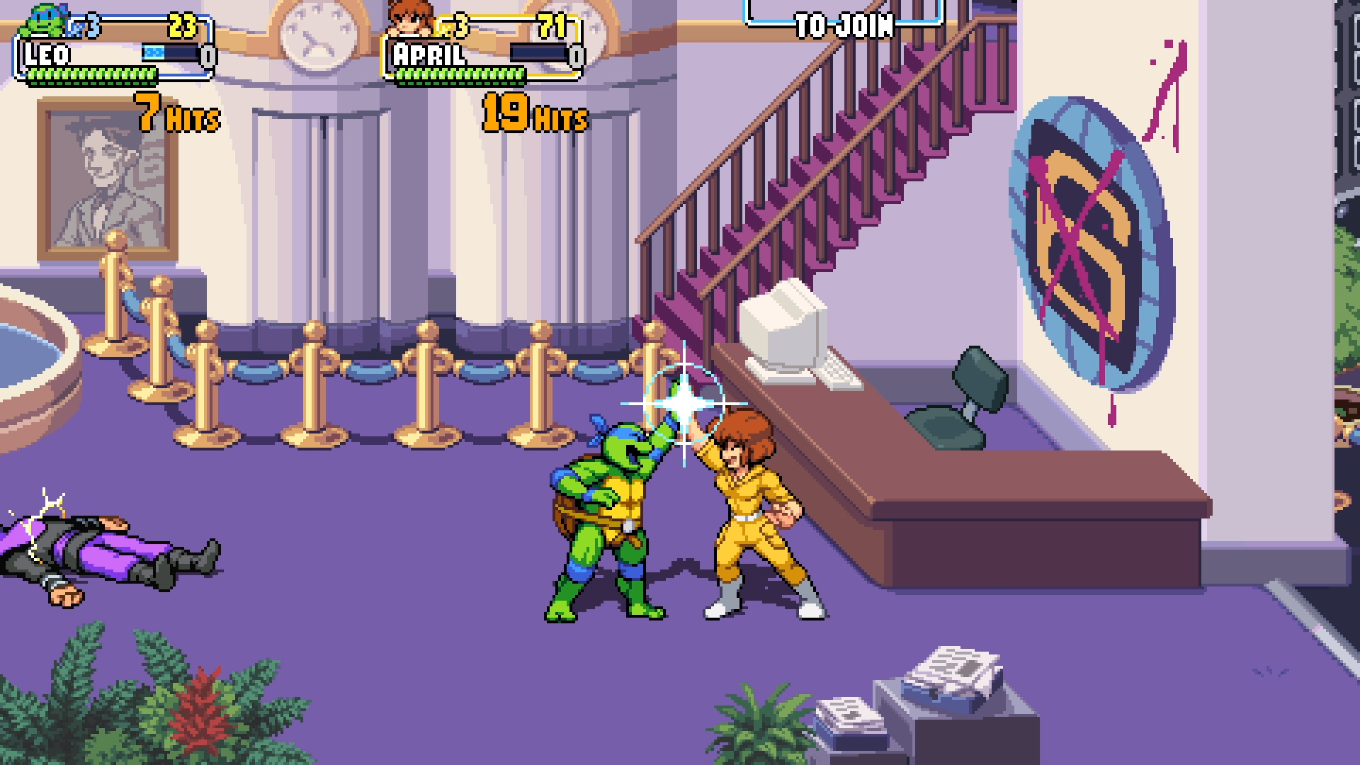 Teenage Mutant Ninja Turtles: Shredder's Revenge Nintendo Switch Onlin