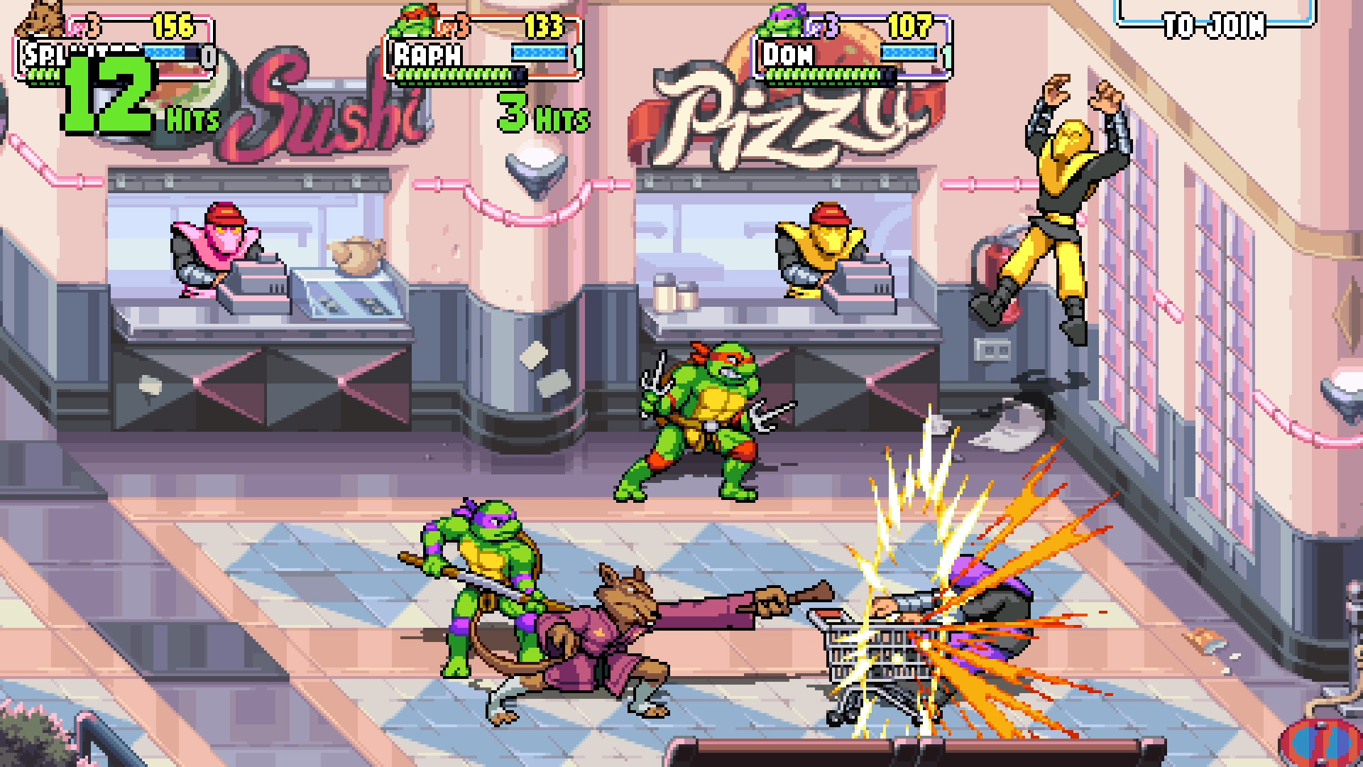 Teenage Mutant Ninja Turtles: Shredder's Revenge Nintendo Switch Onlin