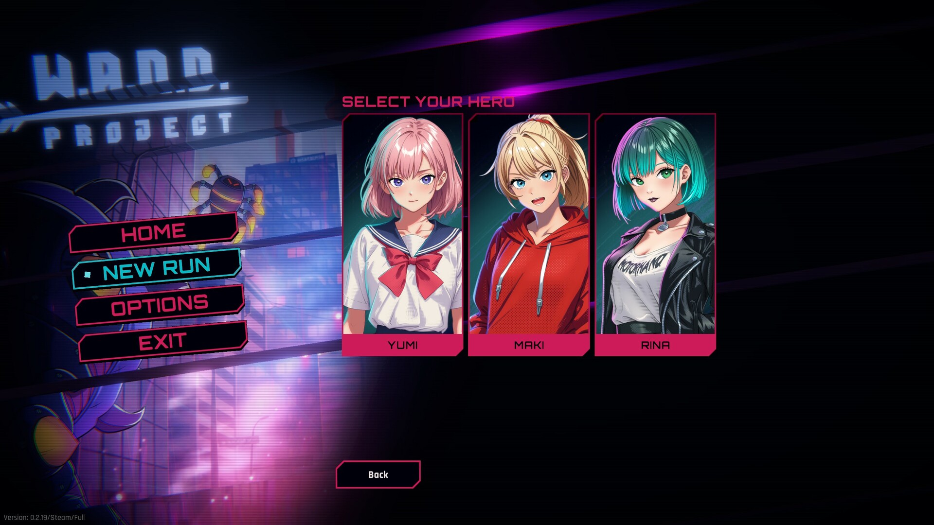 W.A.N.D. Project PC Steam CD Key