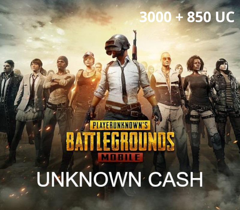 PUBG Mobile - 3000 + 850 UC US CD Key