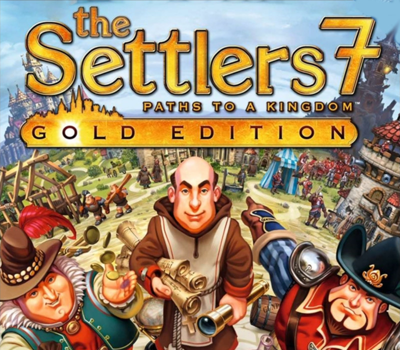The Settlers 7: Paths to a Kingdom Gold Edition PC Ubisoft Connect CD 