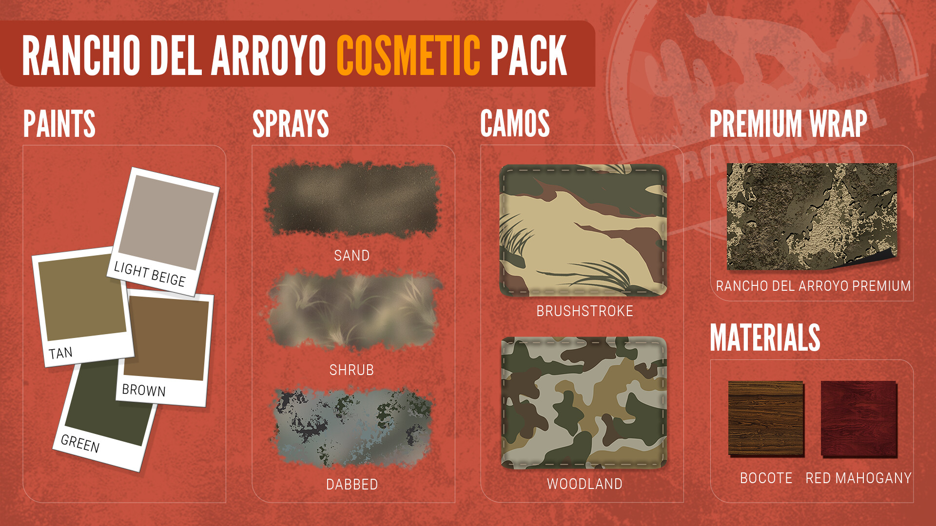 theHunter: Call of the Wild - Rancho del Arroyo Cosmetic Pack DLC PC Steam CD Key (valid until March, 2027)