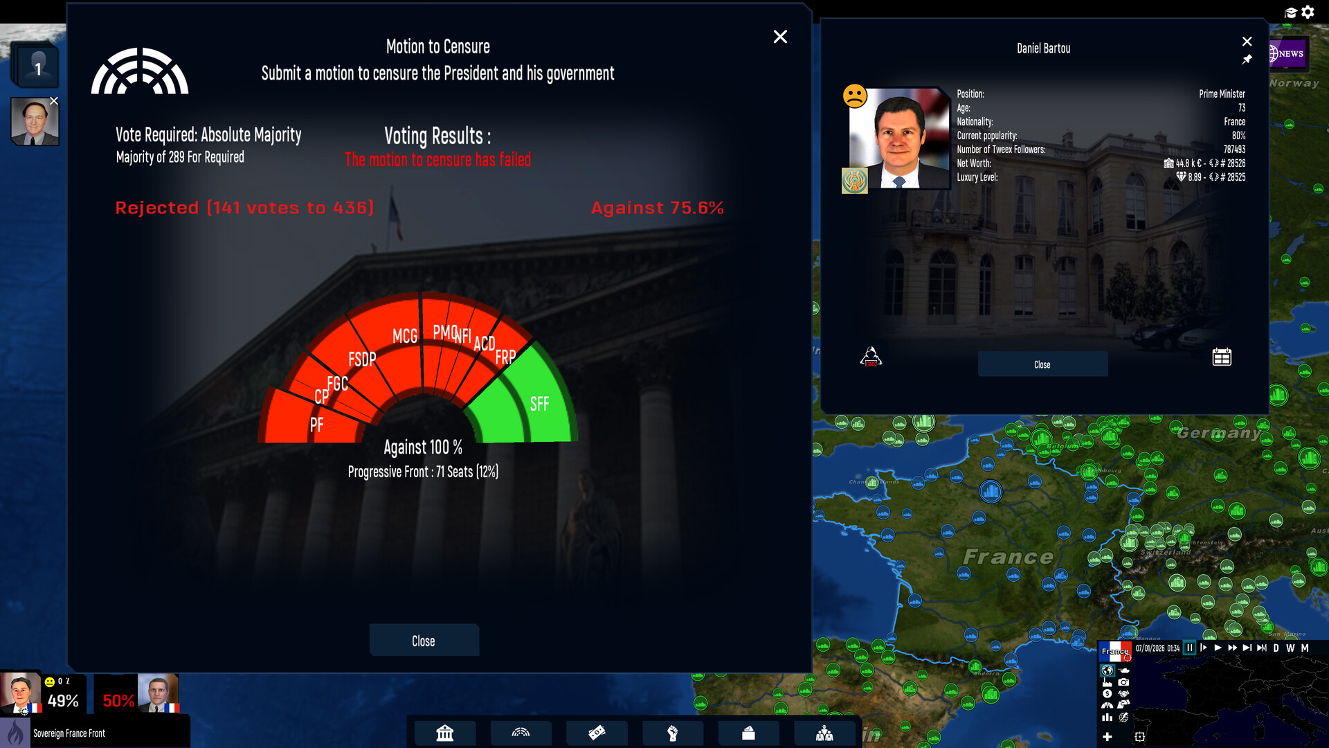 Geo-Political Simulator 2026 Edition PC Steam CD Key