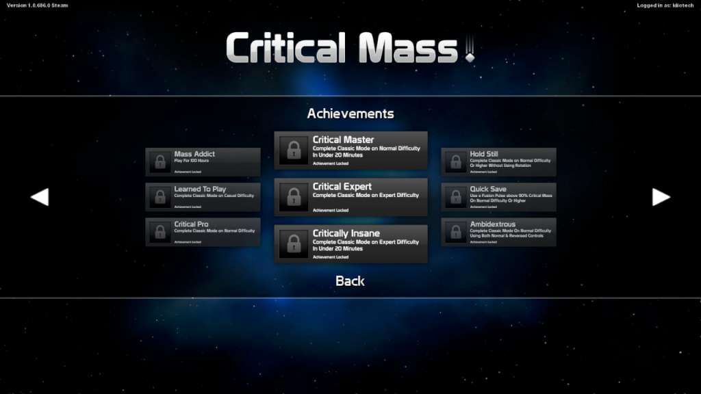 Critical Mass PC Steam CD Key