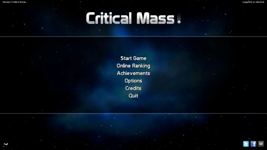 Critical Mass PC Steam CD Key
