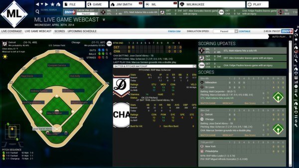 Out of the Park Baseball 15 Steam CD Key