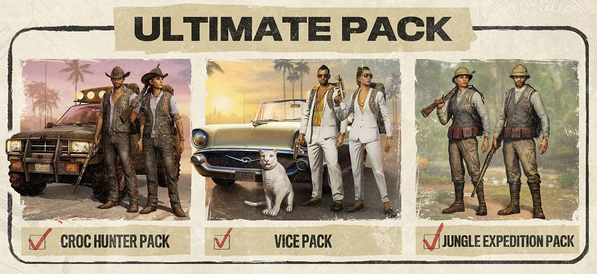 Far Cry 6 - Ultimate Pack DLC EU (without DE) PS4 CD Key