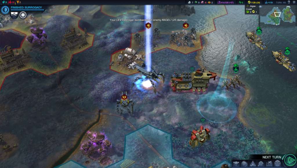 Sid Meier's Civilization: Beyond Earth + Rising Tide Expansion Steam C