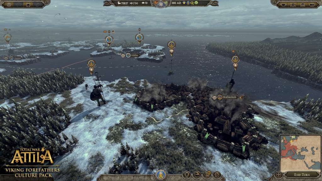 Total War: ATTILA - Viking Forefathers Culture Pack DLC EU PC Steam CD Key