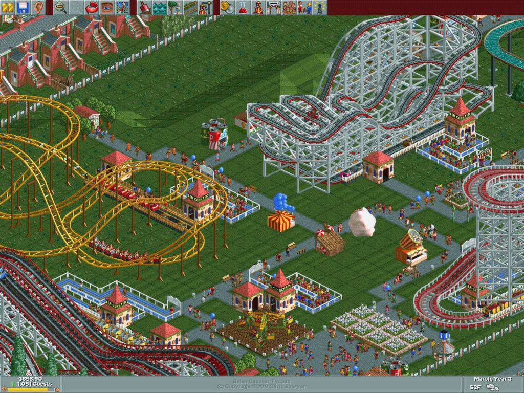 RollerCoaster Tycoon Deluxe Steam CD Key