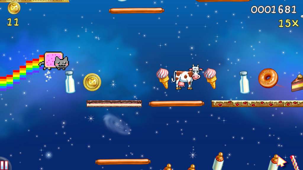 Nyan Cat: Lost In Space PC Steam CD Key
