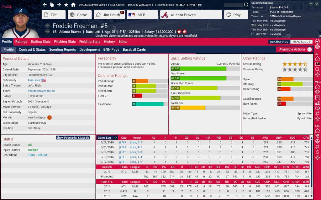 Out of the Park Baseball 17 Steam CD Key
