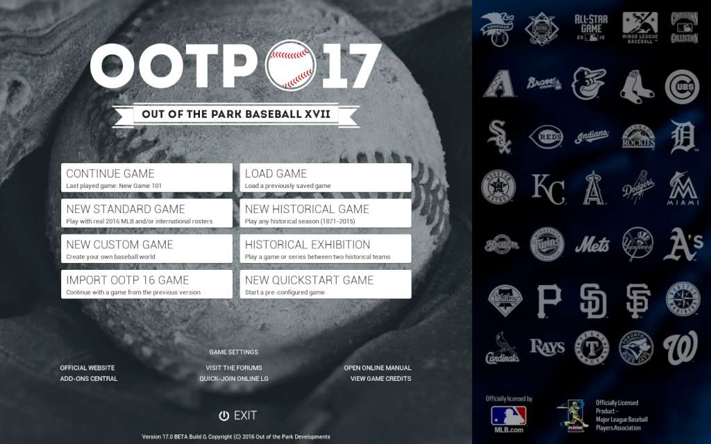 Out of the Park Baseball 17 Steam CD Key