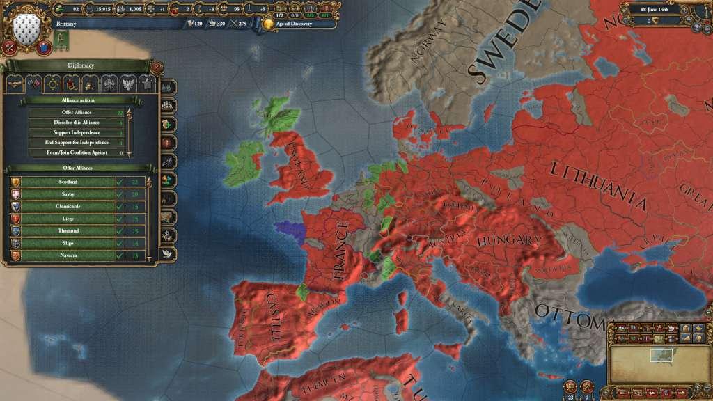 Europa Universalis IV - Mandate of Heaven Expansion PC Steam CD Key