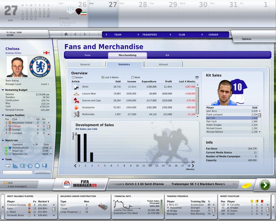 FIFA Manager 09 EA App CD Key