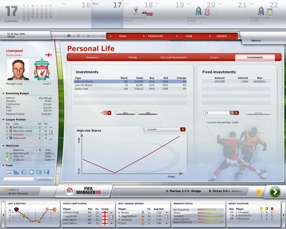 FIFA Manager 09 EA App CD Key
