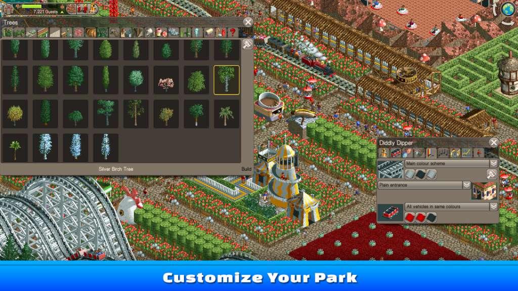 RollerCoaster Tycoon Classic PC Steam CD Key