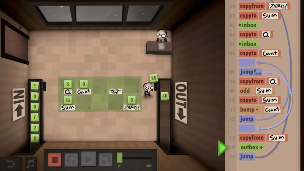 Human Resource Machine (Steam)