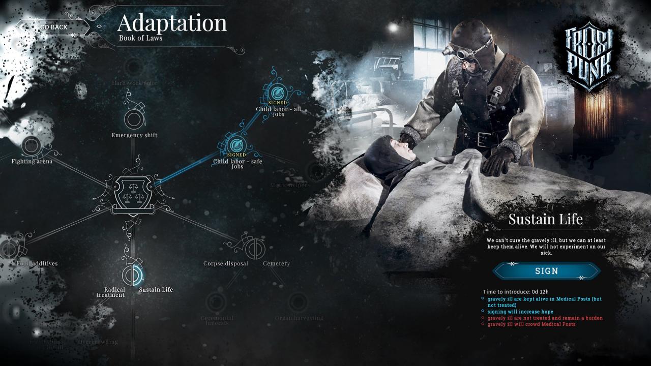 Frostpunk EU Steam CD Key