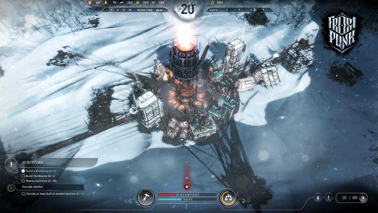 Frostpunk EU Steam CD Key