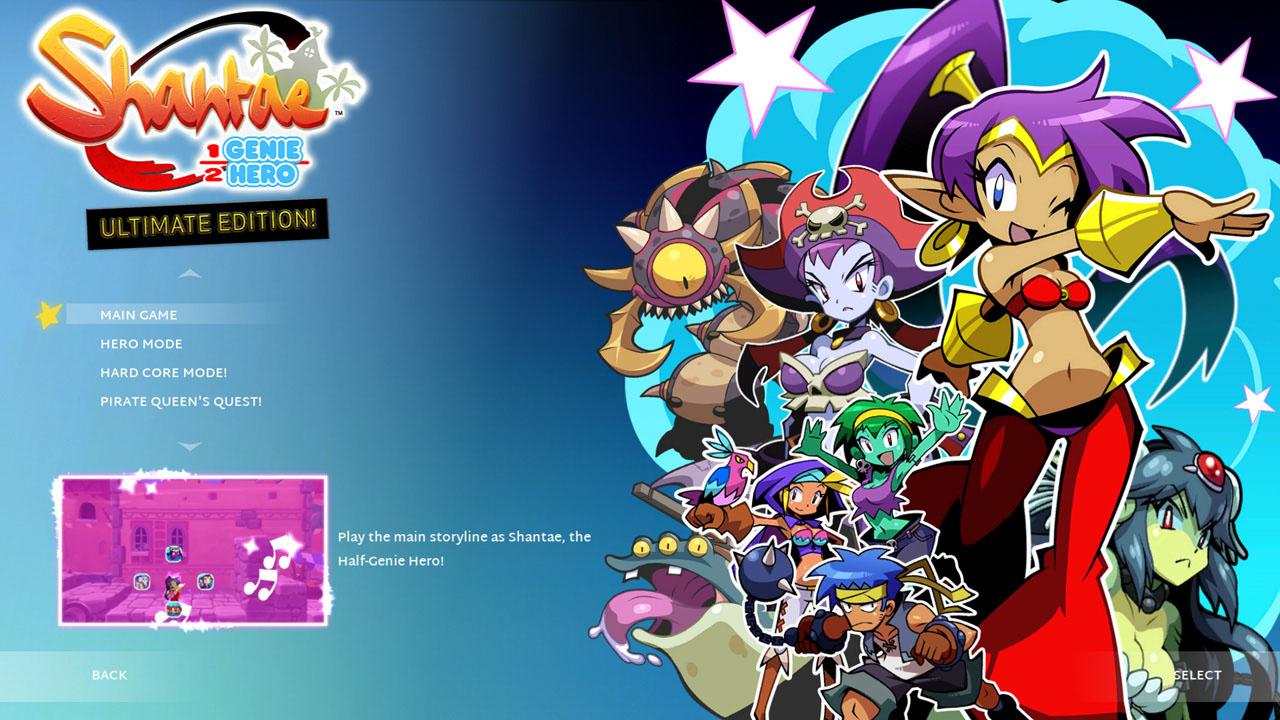 Shantae: Half-Genie Hero Ultimate Edition PC Steam CD Key