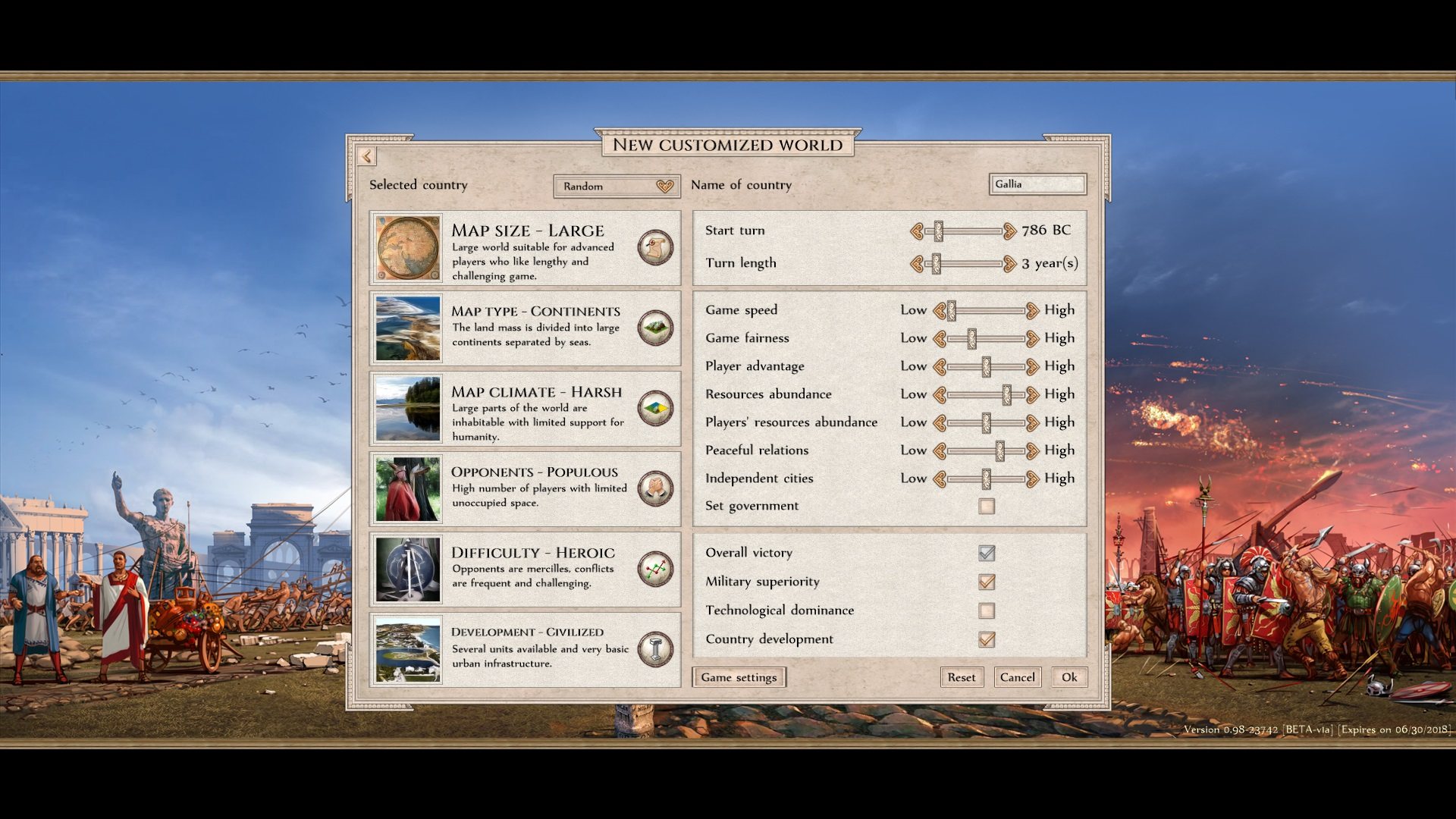 Aggressors: Ancient Rome Steam CD Key