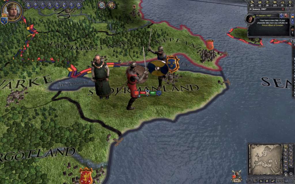Crusader Kings II EU PC Steam CD Key
