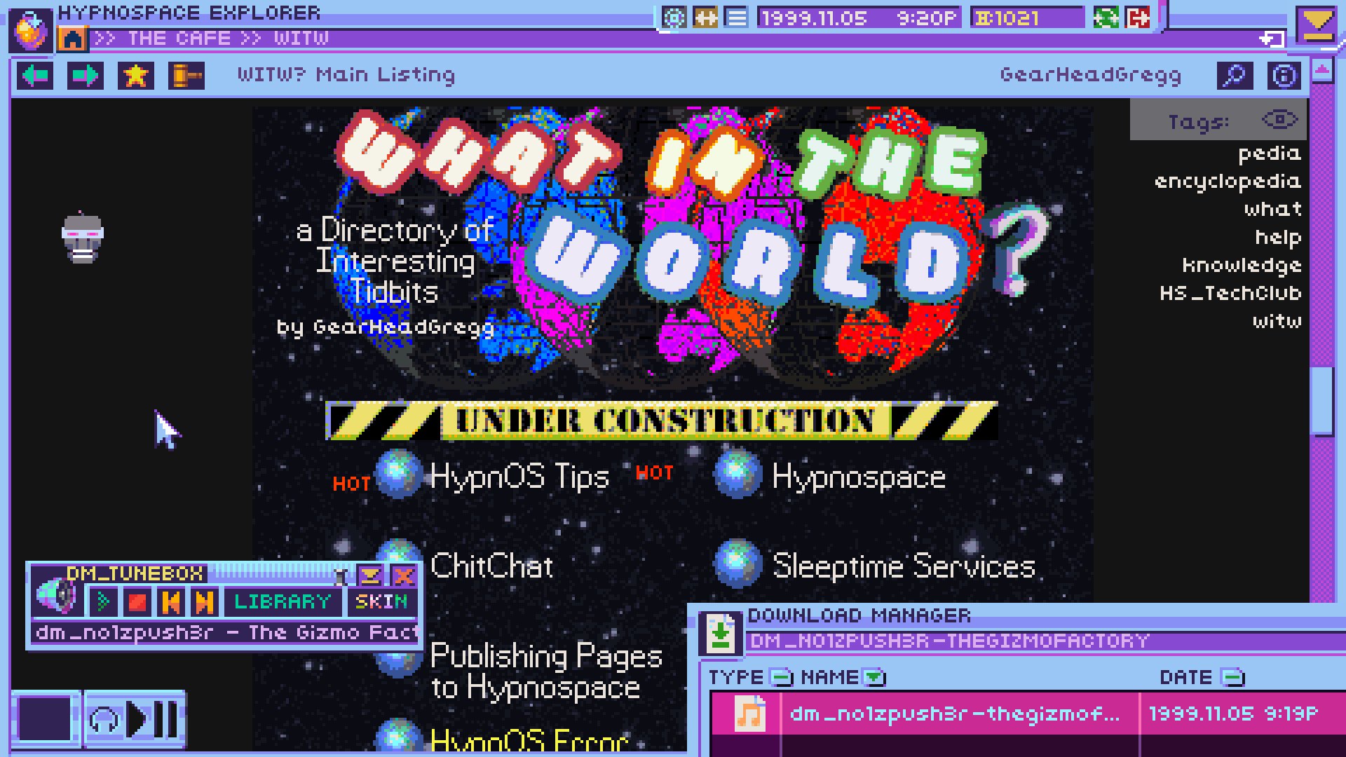 Hypnospace Outlaw PC Steam CD Key