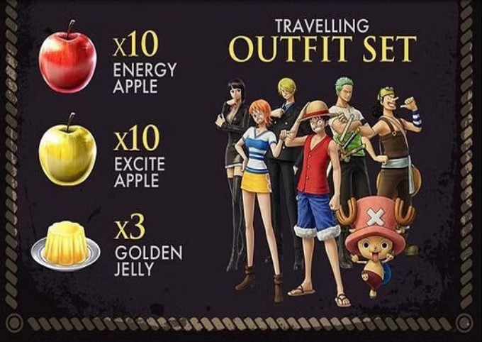 One Piece Odyssey - Traveling Outfit Set DLC XBOX One CD Key