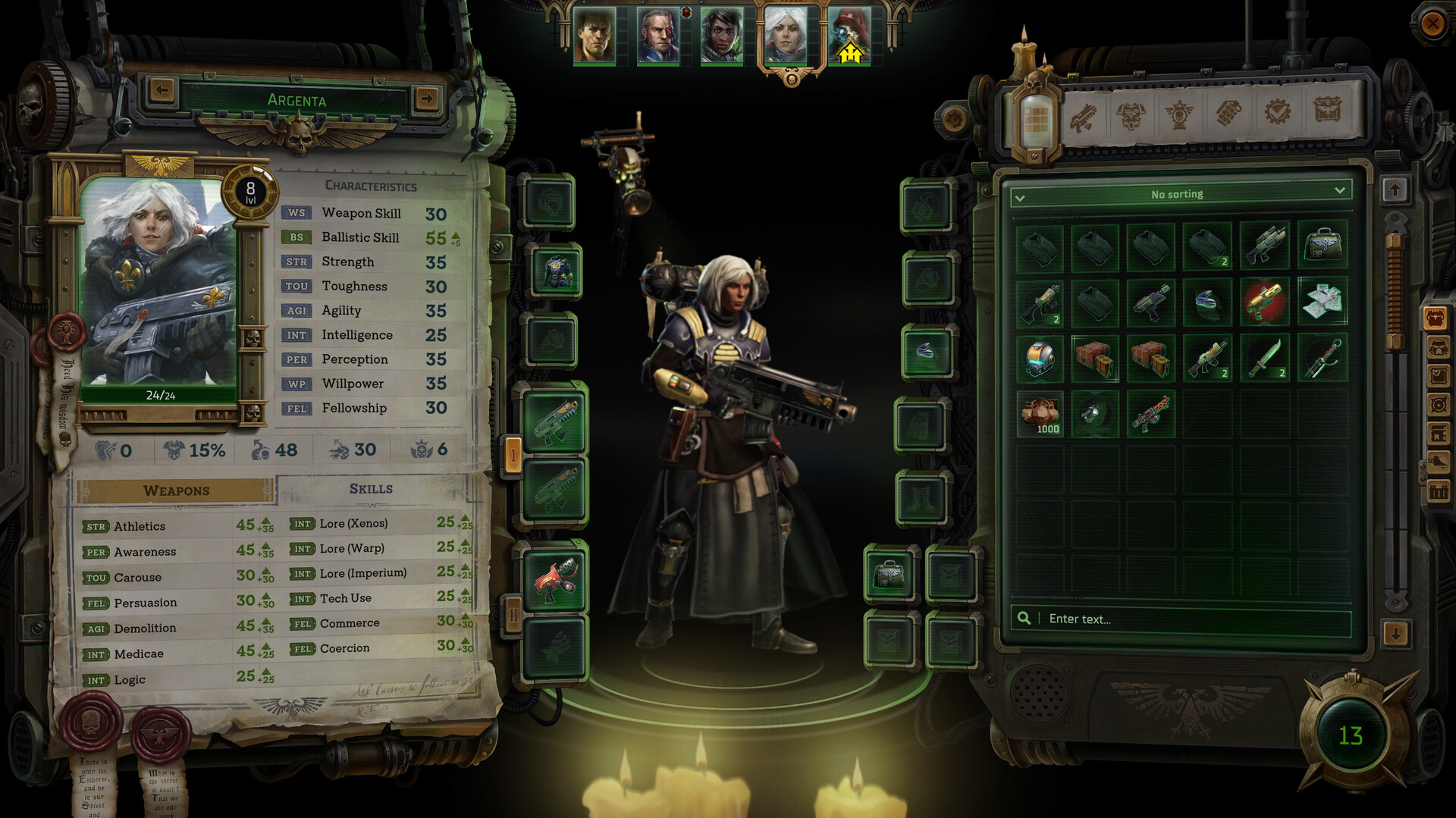 Warhammer 40,000: Rogue Trader EU Steam CD Key