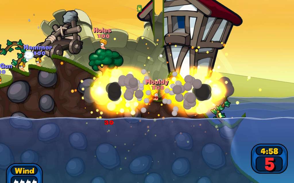 Worms Reloaded EU Steam CD Key