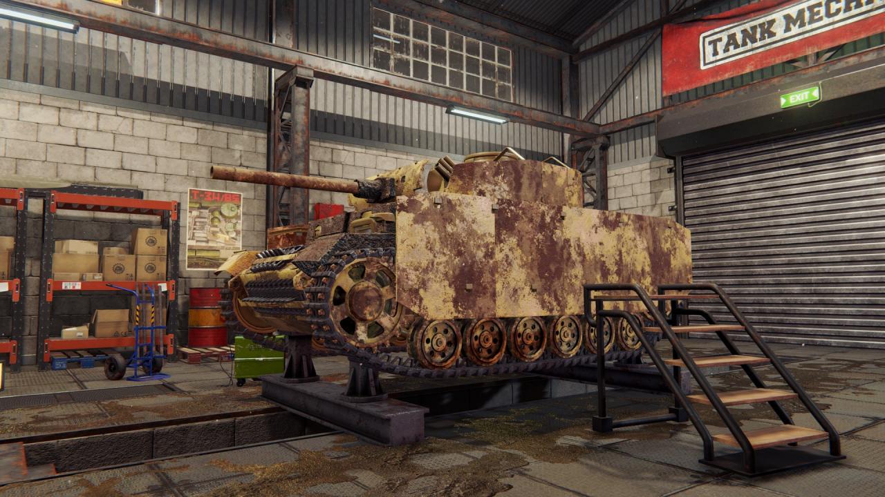Tank Mechanic Simulator Steam CD Key