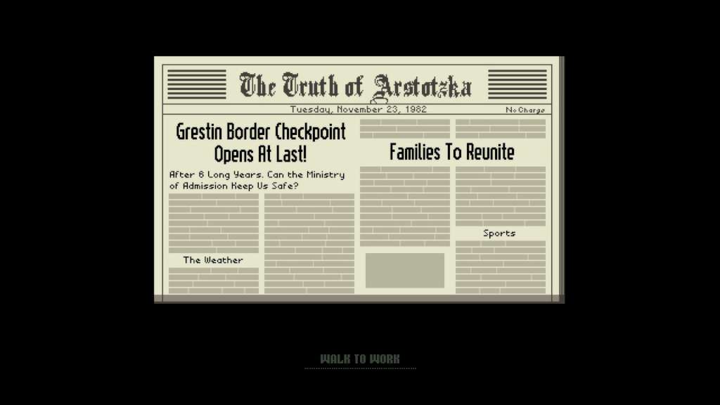 Papers, Please Steam CD Key