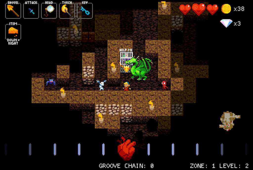 Crypt of the NecroDancer PC Steam CD Key