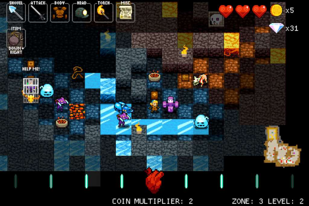 Crypt of the NecroDancer PC Steam CD Key