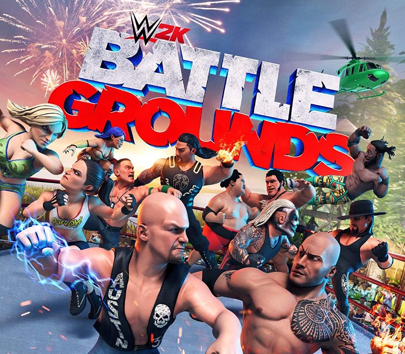 WWE 2K Battlegrounds & Ultimate Brawlers Pass Bundle PC  Steam CD Key
