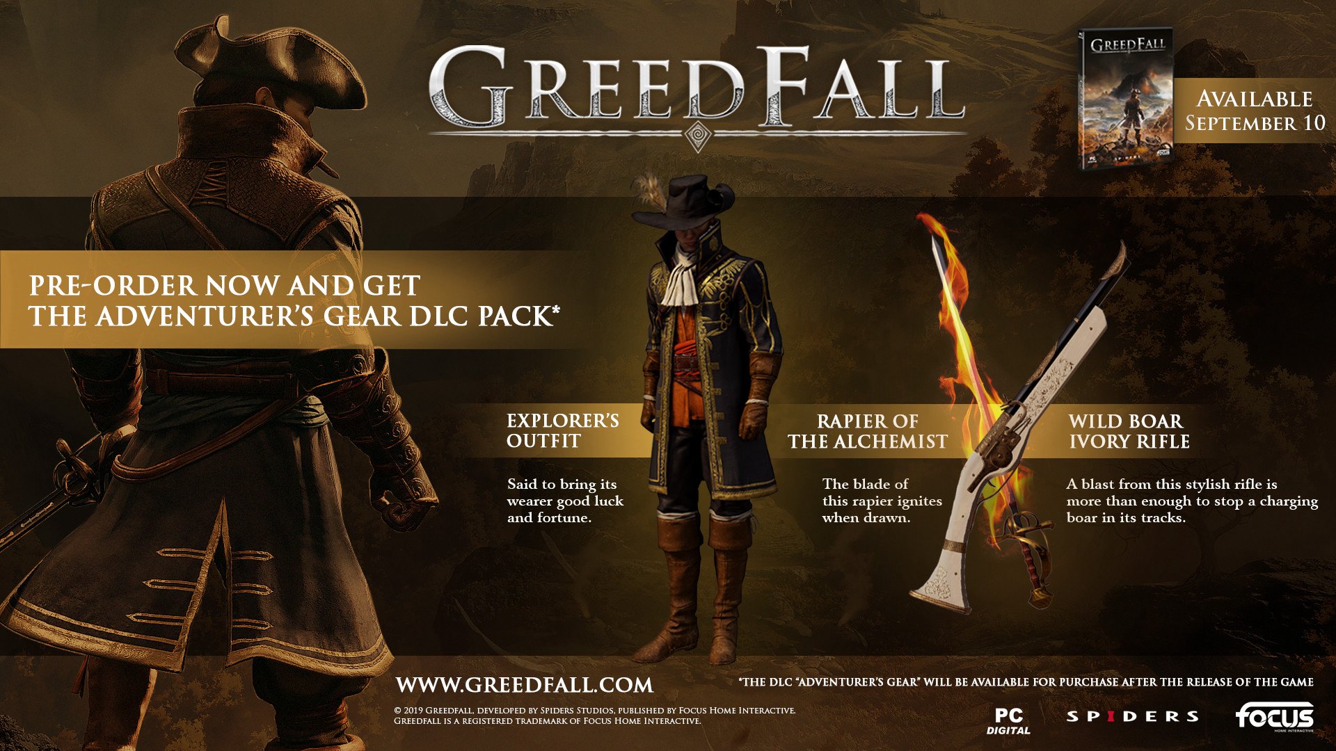 GreedFall GOG CD Key