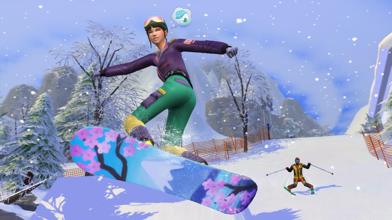 The Sims 4 - Snowy Escape DLC PC EA App CD Key