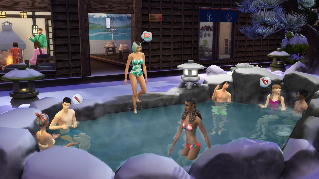 The Sims 4 - Snowy Escape DLC PC EA App CD Key