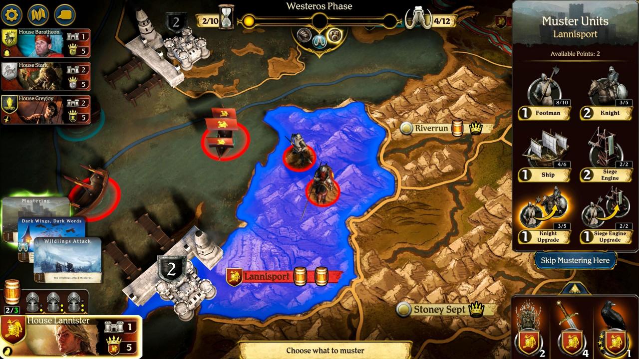 A Game of Thrones: The Board Game Digital Edition PC Steam Klucz cyfrowy