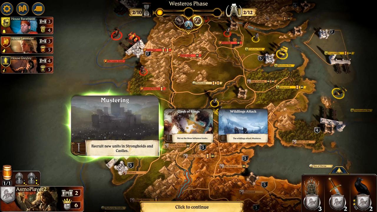 A Game of Thrones: The Board Game Digital Edition PC Steam Klucz cyfrowy