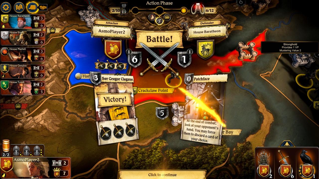 A Game of Thrones: The Board Game Digital Edition PC Steam Klucz cyfrowy