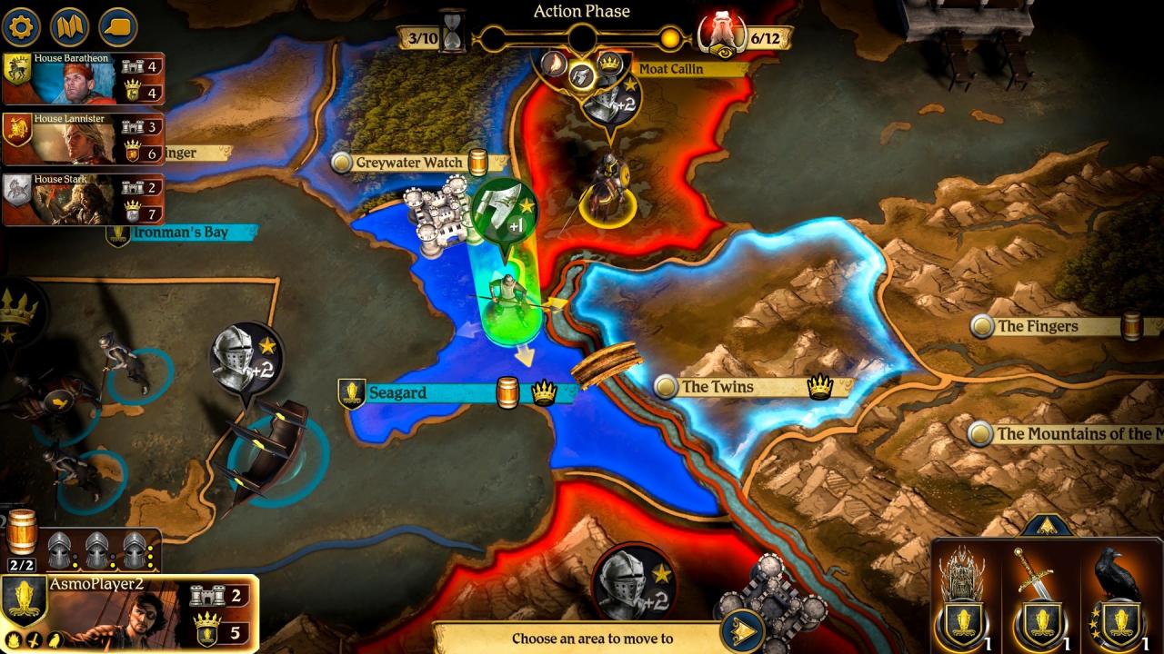 A Game of Thrones: The Board Game Digital Edition PC Steam Klucz cyfrowy